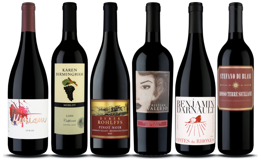 Light Spring Color Reds Light Spring Reds 6-Pack | NakedWines.com