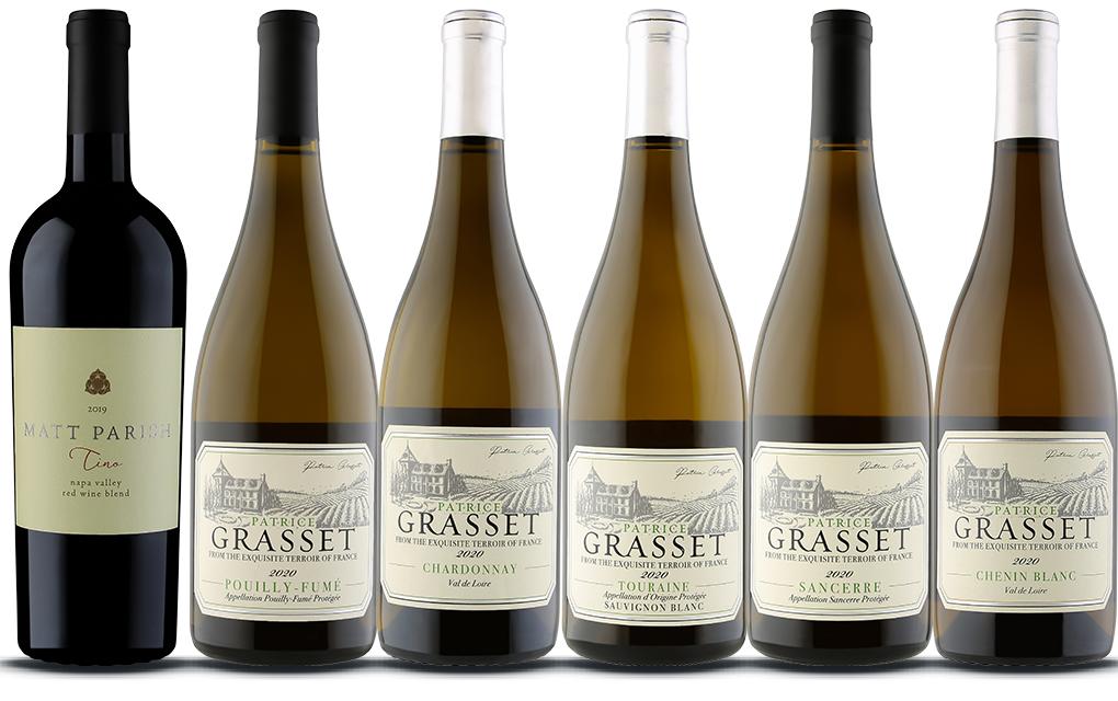 Luxury White Wines by Patrice Grasset