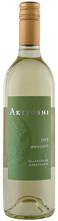 David Akiyoshi Clarksburg Moscato 2019