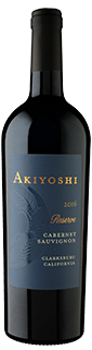 David Akiyoshi Reserve Clarksburg Cabernet Sauvignon 2016