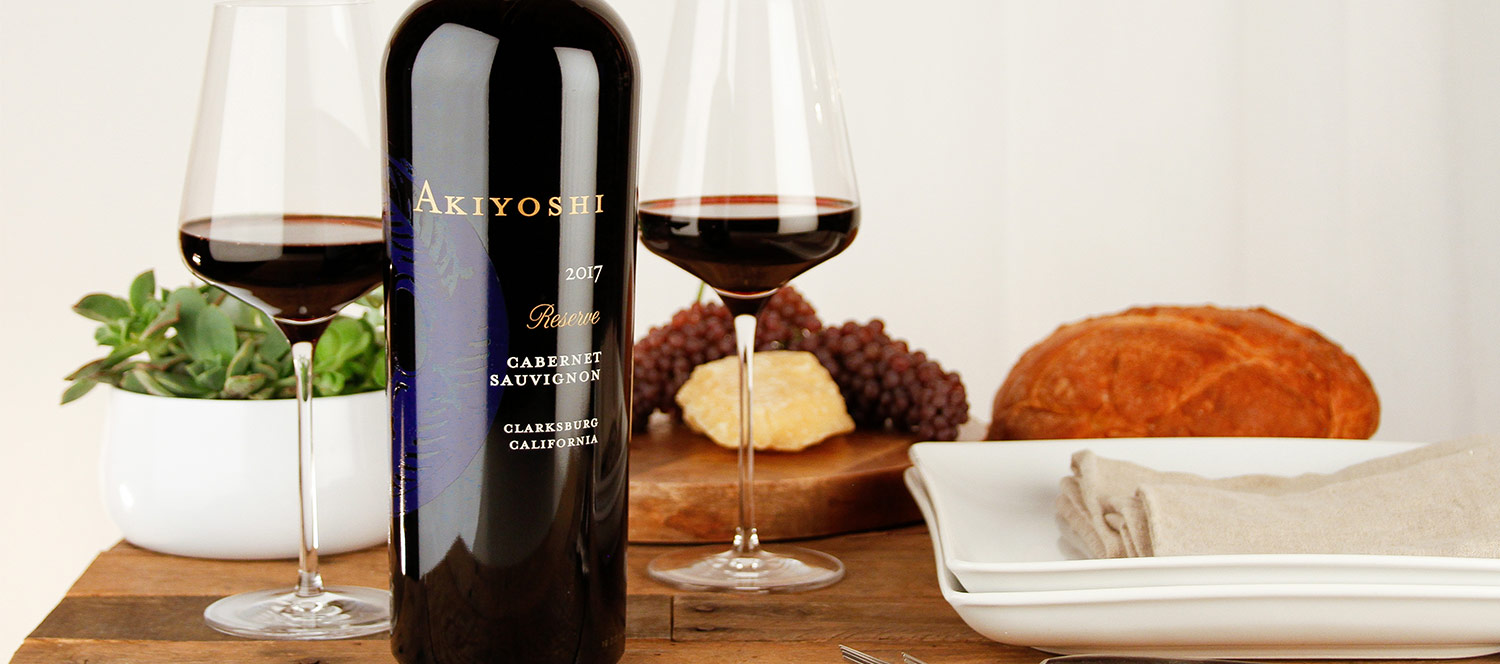 David Akiyoshi Reserve Clarksburg Cabernet Sauvignon 2017 1.5L