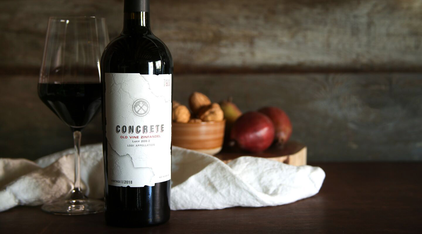 Evangelos Bagias Concrete Lodi Old Vine Zinfandel 2018