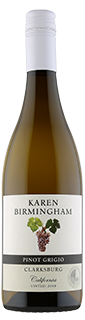 Karen Birmingham Clarksburg Pinot Grigio 2019