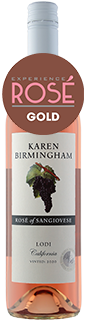 Karen Birmingham Lodi Sangiovese Rose 2020