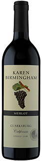 Karen Birmingham Clarksburg Merlot 2018