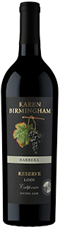 Karen Birmingham Reserve Barbera 2018