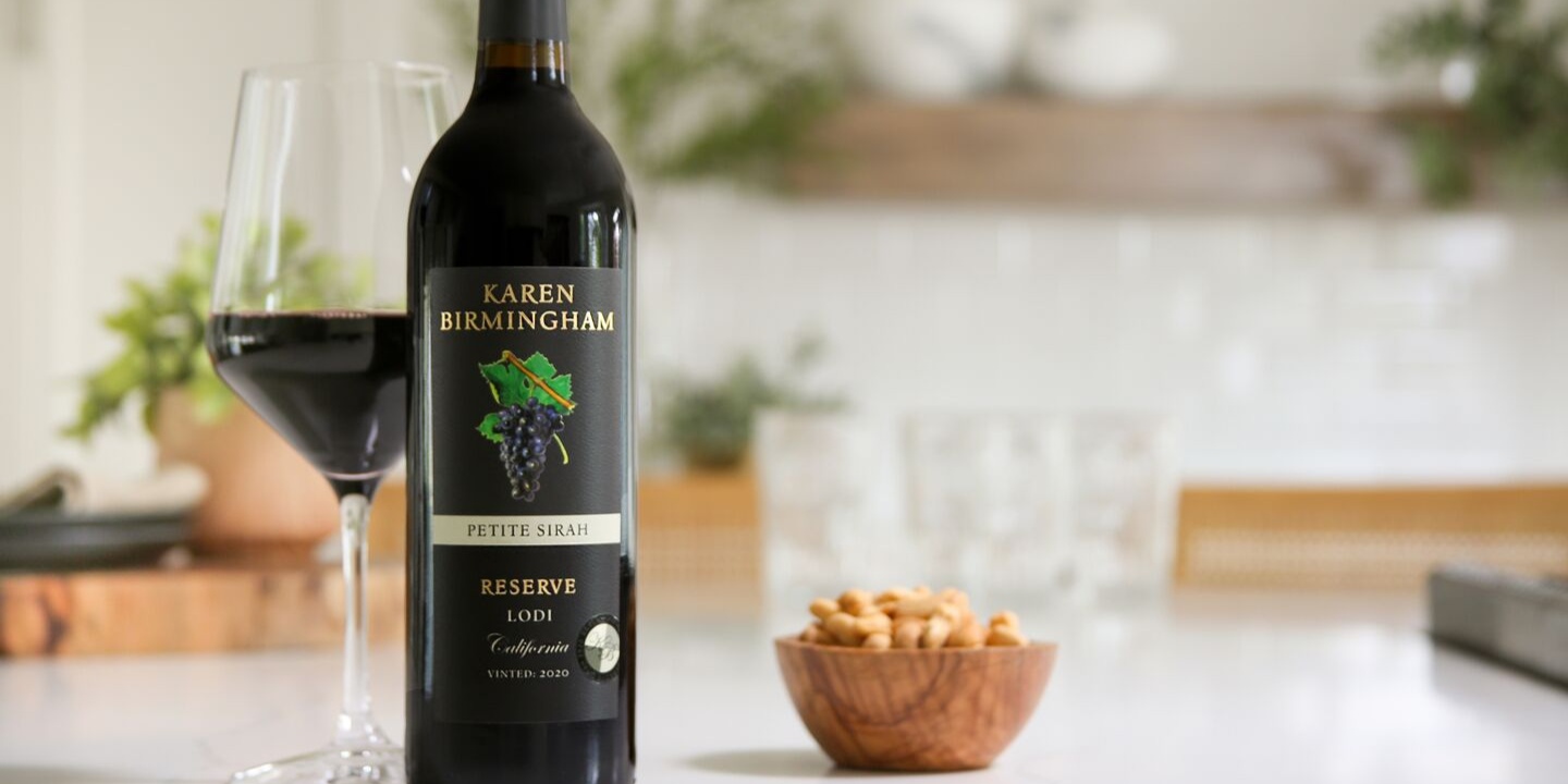 Karen Birmingham Reserve Lodi Petite Sirah 2020