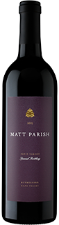 Matt Parish Petit Verdot Rutherford 2015